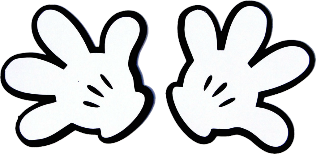 Minnie Mouse Clipart Hands Mickey And Minnie Png Transparent Png Images