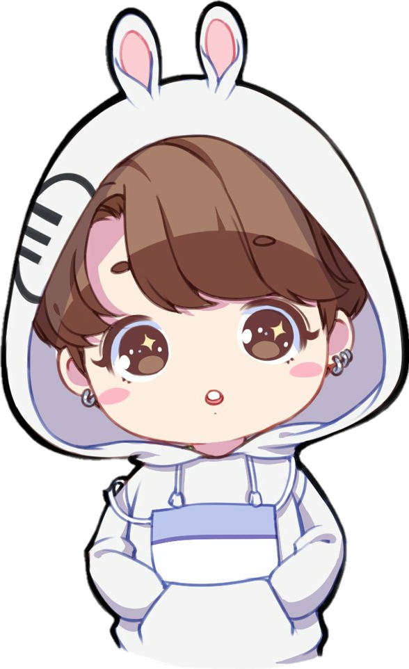 Jungkook Fanart Bunny - Fureru Wallpaper