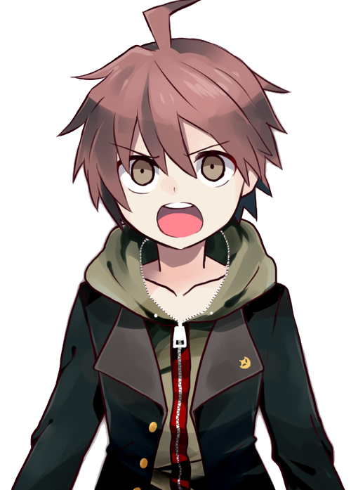 shock naegi makoto danganronpa FreeToEdit... - 500 x 697 png 295kB