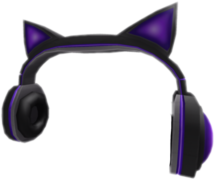 Headphones Roblox Purple Catheadphones - how to get free headphones on roblox 2017