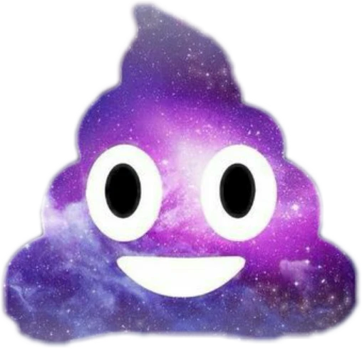 Emoji Galaxy Poopemojifreetoedit Sticker By Abs