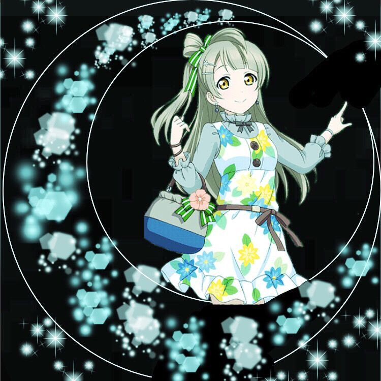 ラブライブ 南ことり 月加工 ネオン加工 Image By 雛 ラブライブ 南ことり 月加工 ネオン加工 Image By 雛