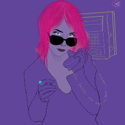 drawing popart digitaldrawing pink colorful