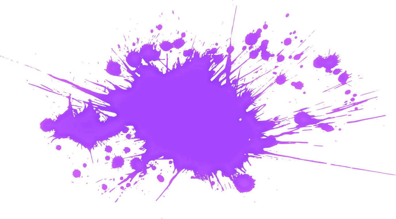 фиолетовая клякса