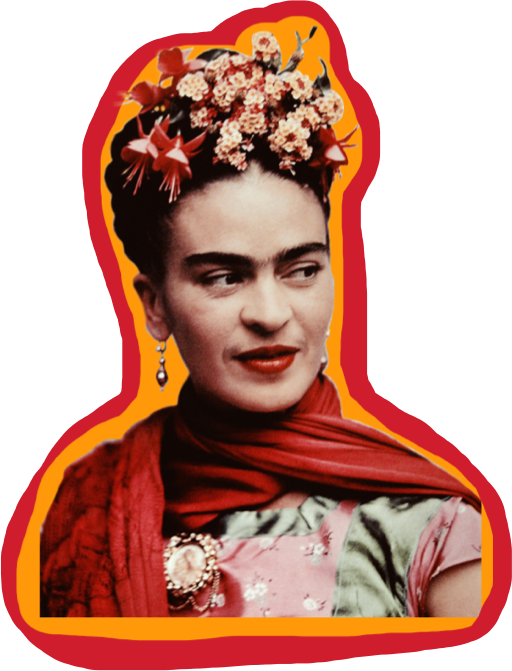 Frida Fridakahlo Ftestickers Sticker By liliajohn