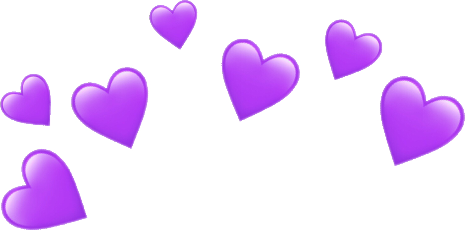 purple heart freetoedit #purple sticker by @kkansu0223