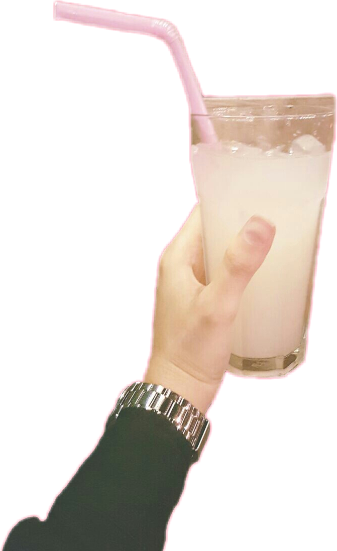 arm hand drink freetoedit lemonaderemix sticker by rave84