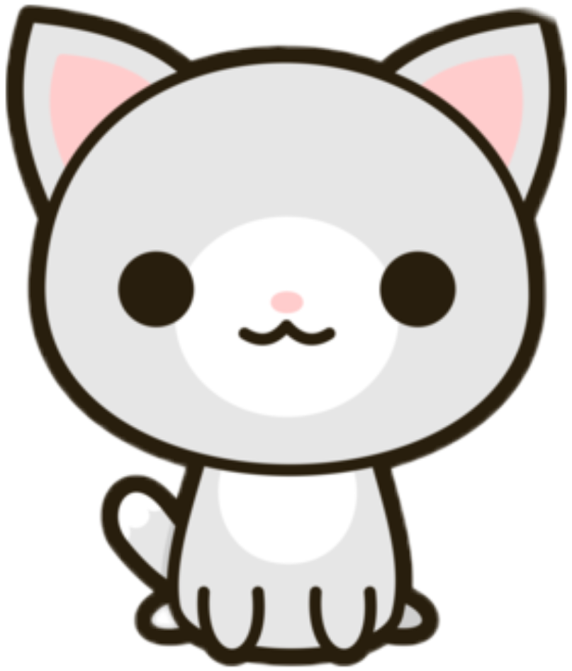 Kawaii Kitty Freetoedit Kawaii Sticker By Renameduser40438